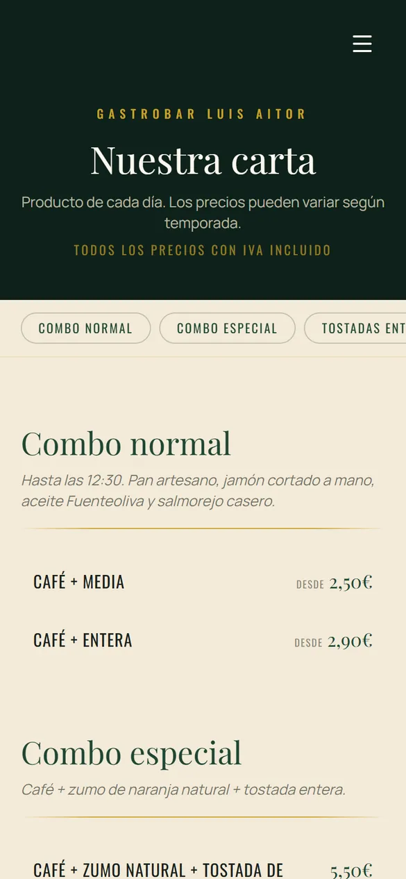 La carta digital